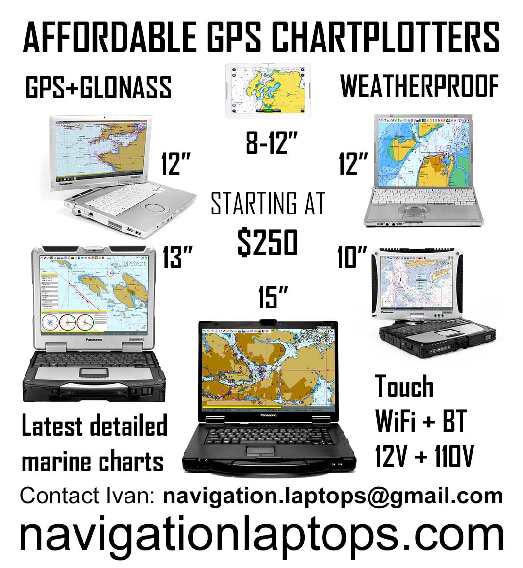 gps navigation for laptop computer