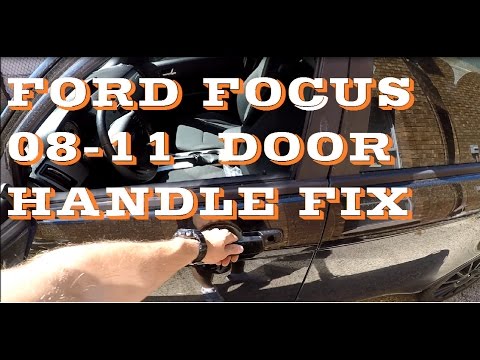 ford focus door handle problems